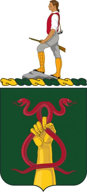 Arms of 324th Military Police Battalion, US Army