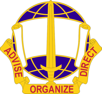 Arms of 308th Civil Affairs Brigade, US Army