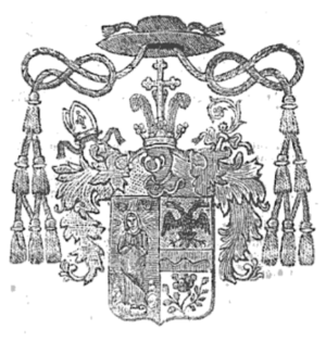 Arms (crest) of Giacomo De’ Foretti