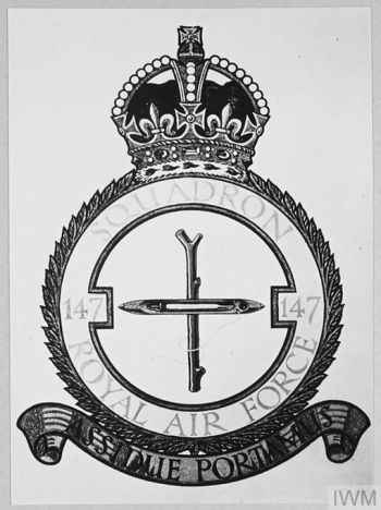 Coat of arms (crest) of the No 147 Squadron, Royal Air Force
