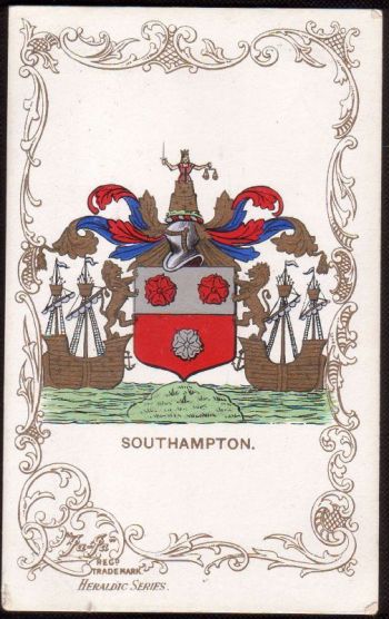 Coat of arms (crest) of Southampton (England)