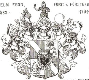 Arms of Wilhelm Egon von Fürstenberg