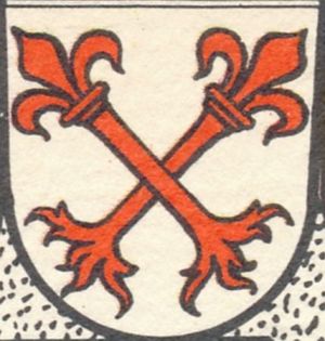 Arms (crest) of Konrad von Kloten