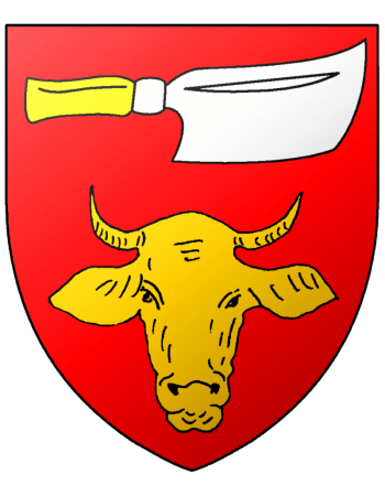 Coat of arms (crest) of Butchers of Rouen