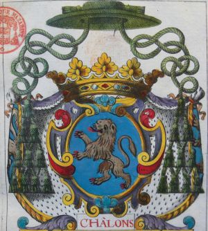 Arms (crest) of Nicolas-Charles de Saulx-Tavannes