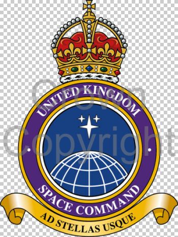 Coat of arms (crest) of the United Kingdom Space Command