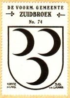 Wapen van Zuidbroek/Arms (crest) of Zuidbroek