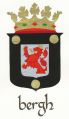 Wapen van Bergh/Arms (crest) of Bergh