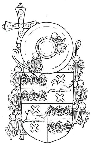 Arms (crest) of Richard Olivier de Longueil