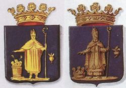 Wapen van Sint-Niklaas/Arms (crest) of Sint-Niklaas