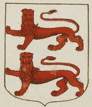 Arms (crest) of Anne Madeleine de Cochefilet de Vaucelas de Vauvineux