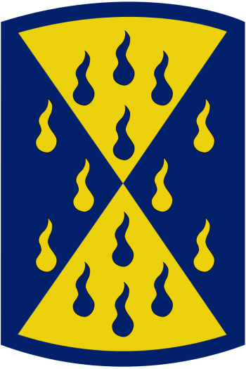 Coat of arms (crest) of 464th Chemical Brigade, US Army