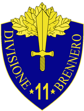 Coat of arms (crest) of the 11th Infantry Division Brennero, Italian Army
