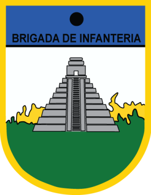 Coat of arms (crest) of the 1st Infantry Brigade ''General Luis García León'',Guatemalan Army