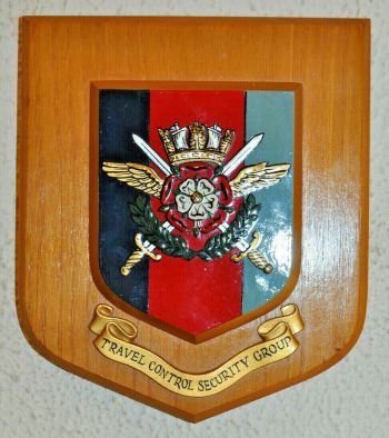 Coat of arms (crest) of the Joint Service Travel Control Security Group, United Kingdom