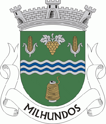 Brasão de Milhundos/Arms (crest) of Milhundos