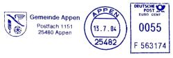 Wappen von Appen/Arms (crest) of Appen