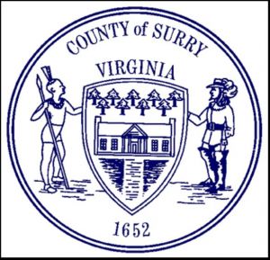 Seal (crest) of Surry County (Virginia)
