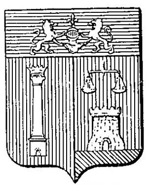 Arms (crest) of Cassien-Léonard de Péretti
