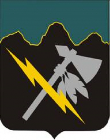 Coat of arms (crest) of Special Troops Battalion, 2nd Infantry Division, US Army