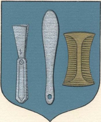 Arms (crest) of Surgeons, Wigmakers and Pharmacists in Bellême