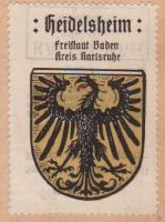 Wappen von Heidelsheim / Arms of Heidelsheim