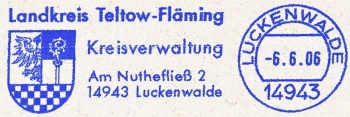 Wappen von Teltow-Fläming