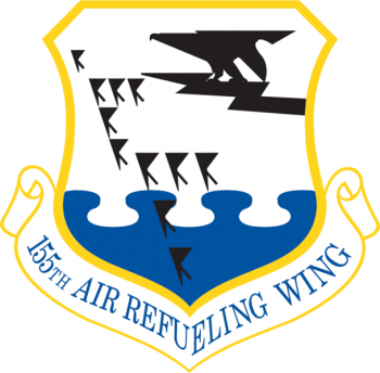 Coat of arms (crest) of the 155th Air Refueling Wing, Nebraska Air National Guard