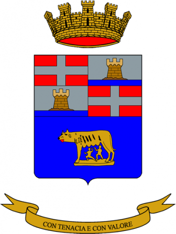 Coat of arms (crest) of the 44th Signal Support Regiment Penne, Italian Army