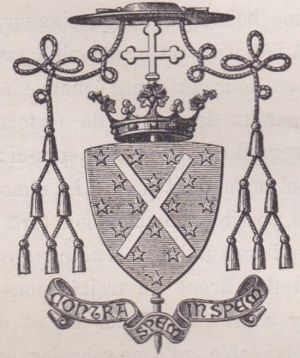 Arms (crest) of Jacques-Edmé-Henri Philadelphe Bellot des Minières