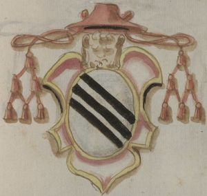 Arms (crest) of Giulio Cesare Sacchetti
