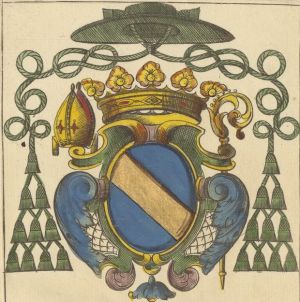 Arms (crest) of Michel de Cassagnet de Tilladet