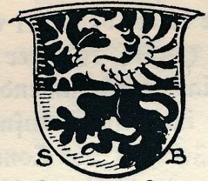Arms (crest) of Anselm Bauser