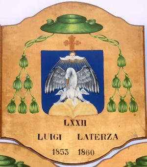 Arms (crest) of Luigi Laterza