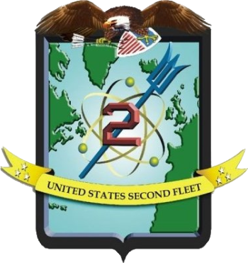 Coat of arms (crest) of the 2nd Fleet, US Navy