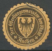 Wappen von Aachen/Arms of Aachen