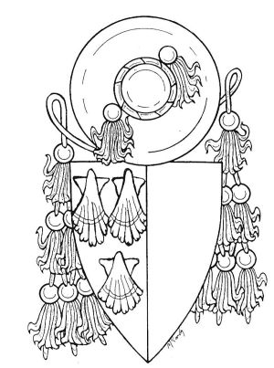 Arms (crest) of Guillaume d'Aure
