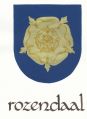 Wapen van Rozendaal/Arms (crest) of Rozendaal