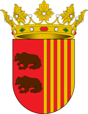 Escudo de Ansó/Arms (crest) of Ansó