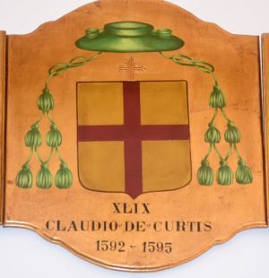 Arms (crest) of Claudio de Curtis