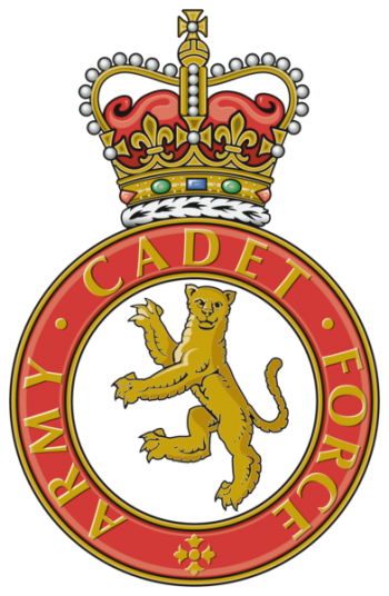 Coat of arms (crest) of the Army Cadet Force, British Army