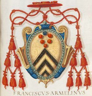 Arms (crest) of Francesco Armellini Pantalassi de' Medici