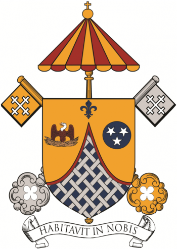 Arms (crest) of Basilica of Saints Peter and Paul, Chattanooga