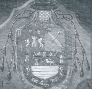 Arms of Antonio Gómez de la Torre y Jarabeitia