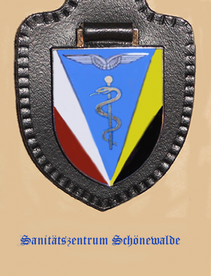 Coat of arms (crest) of the Medical Centre Schönewalde, Luftwaffe