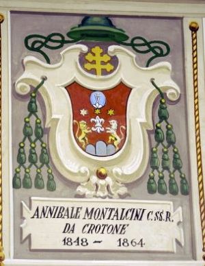 Arms of Annibale-Raffaele Montalcini