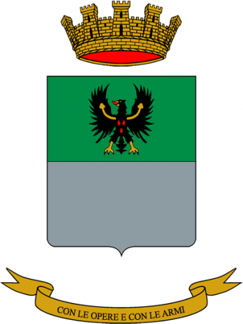Coat of arms (crest) of the Tridentina Logistics Battalion, Italian Army