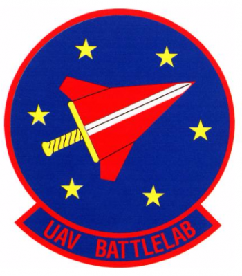 Coat of arms (crest) of the Unmanned Aerial Vehicle Battlelab, US Air Force