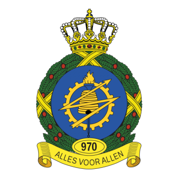 Coat of arms (crest) of the 970th Squadron, Royal Netherlands Air Force