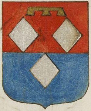 Arms (crest) of Nicole de Rupalley